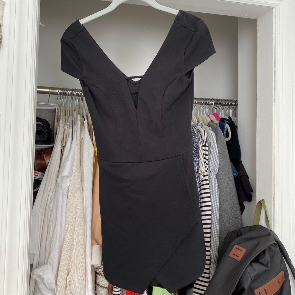 Charlotte Russe black body con romper Sz s